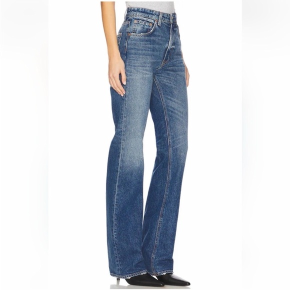 GRLFRND The Melanie High Rise Boot Cut Hollywood Hills Blue Jeans size 26 - Picture 2 of 8